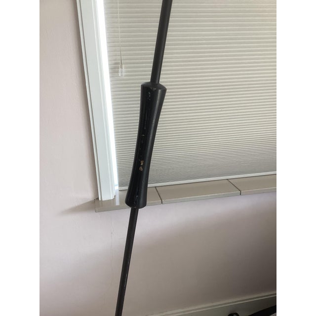 Black Floor Lamp by H. Fillekes for Artiforte, 1953 For Sale - Image 8 of 10