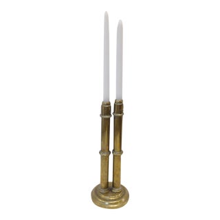 19th Century Brass Candlestick For Sale