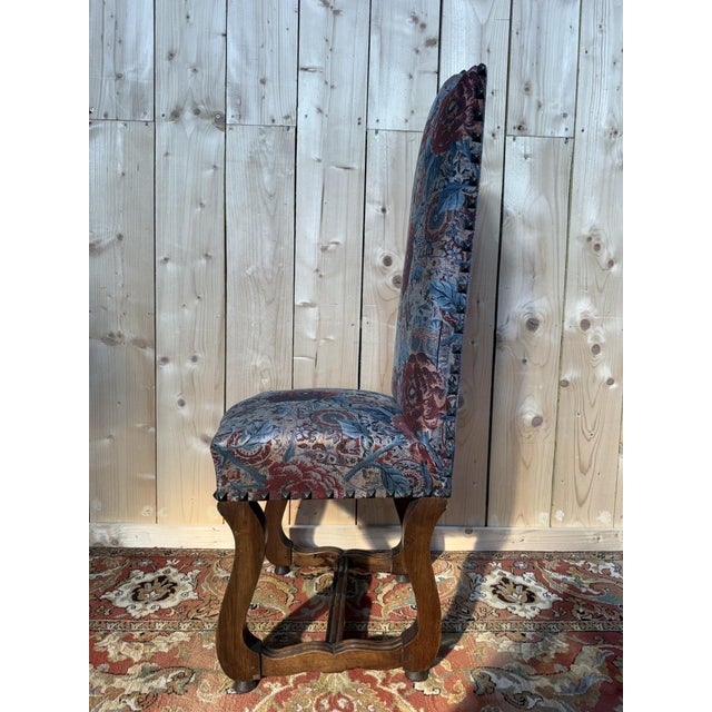 High Renaissance Style Chairs, 1950s, Set of 8 For Sale - Image 3 of 7