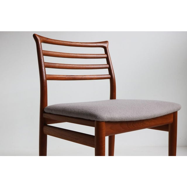 Danish Dining Chairs by Erling Torvits for Sorø Stolefabrik, 1950s, Set of 6 For Sale - Image 11 of 17