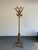 1960s Italian Bamboo and Rattan Coat Rack Tree Attributed to Rosenthal Netter For Sale - Image 9 of 9