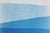 Paper 2025, Minimal Landscape of Blue Mountain Ridge, Handmade Monotype Cyanotype on Watercolor Paper by Kind of Cyan - Set of 2 For Sale - Image 7 of 10