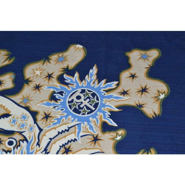 1960s Vintage Elie Grekoff Tapestry French Mid-Century Modern Cancer For Sale In Miami - Image 6 of 12