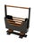 Vintage Art Deco Magazine Rack in Black Lacquered Beech, 1930s For Sale - Image 6 of 7