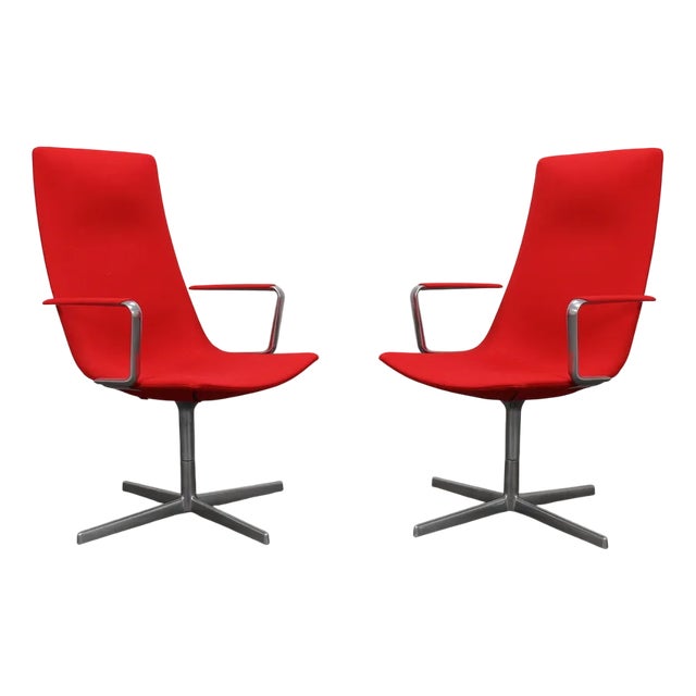 Set of Catifa 70 Swivel Lounge Chairs by Arper, 2000s For Sale