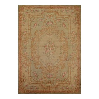 1920s Spanish Savonnerie Area Rug 7’2″ X 10’0″ For Sale