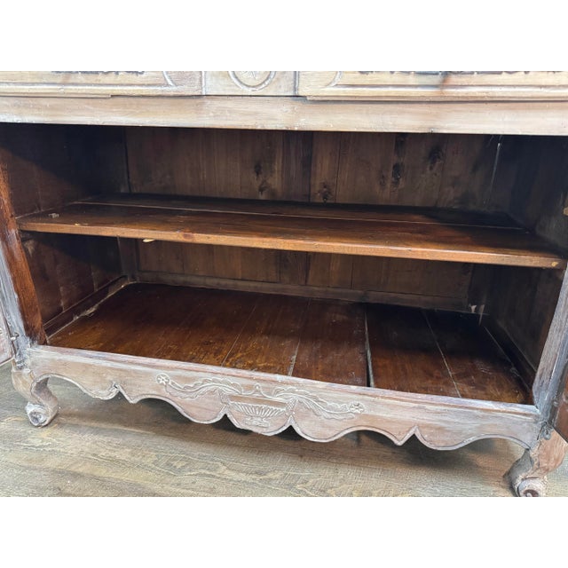 Late 19th Century French 19th Century Cerused Walnut Buffet For Sale - Image 5 of 9