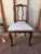 Antique French provincial style Carved Oak Dining Chairs For Sale In Washington DC - Image 6 of 17