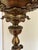 Victorian Brass Converted Oil Lamp Marble Side Table Floor Lamp For Sale - Image 4 of 16