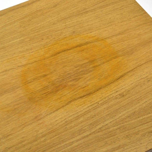 Brown Harvey Probber Bleached Rosewood Console Table For Sale - Image 8 of 9