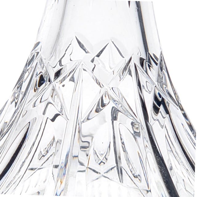 Late 20th Century Tyrone Crystal Antrim Glens Irish Lead Crystal Ship's Decanter For Sale In San Francisco - Image 6 of 16