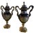 20th Century Sevres Style Porcelain & Ormolu Vases, Set of 2 For Sale