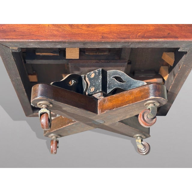 Antique Victorian Mahogany Revolving Bookcase, 1880 For Sale - Image 3 of 9