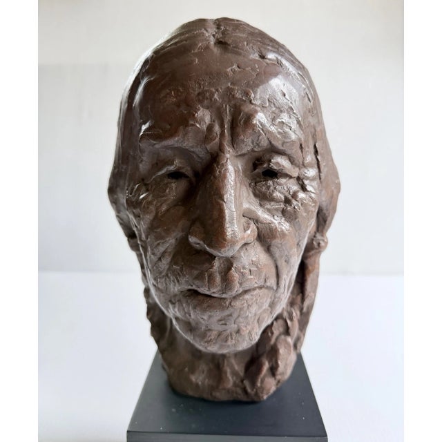I believe this is made of Alvastone, which is a highly refined, dense form of plaster or gypsum cement that Alva Studios...