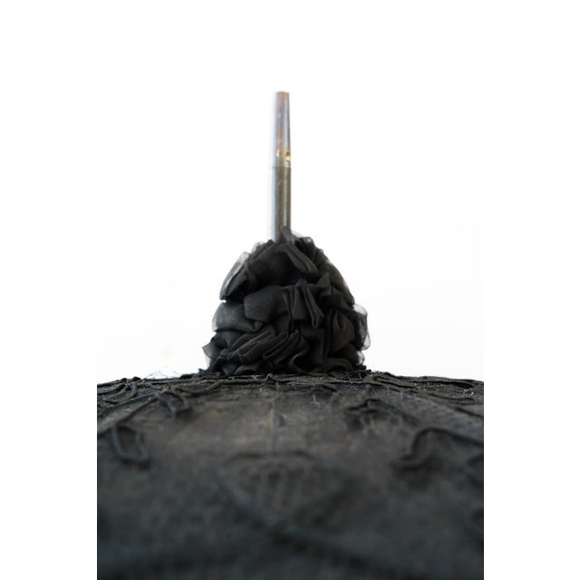 Parasol in Silk and Fabric, 1920s For Sale - Image 9 of 18