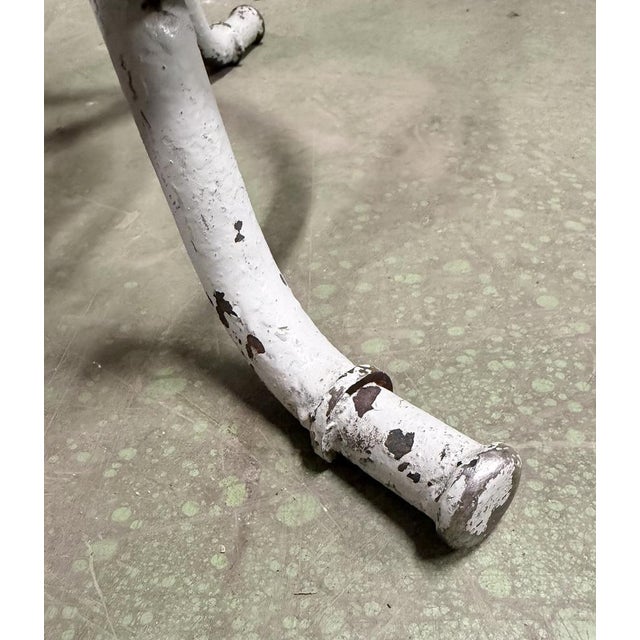 Industrial Grey Workshop Stool, 1960s For Sale - Image 13 of 18