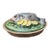 Vintage Italian Majolica Porcelain Fish Tureen Serving Dish & LId For Sale