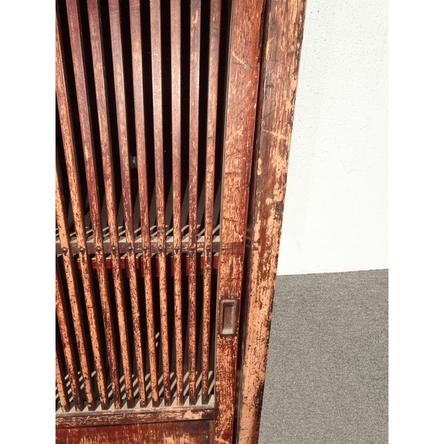 Share Antique 1900's Wabisabi Japanese Antique Tansu Storage Cabinet Sideboard For Sale - Image 12 of 18