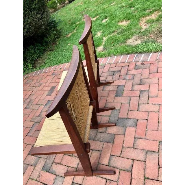 1965 Original Mid Century Architectural Conoid Shape Dining Chairs - Set of 6 For Sale - Image 11 of 11