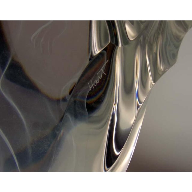 White Frederick Hart "Breath of Life" Lucite Acrylic Sculpture Hand Signed For Sale - Image 8 of 13