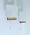Gold Vintage Danish Glass Sconces, 1960s, Set of 2 For Sale - Image 8 of 18