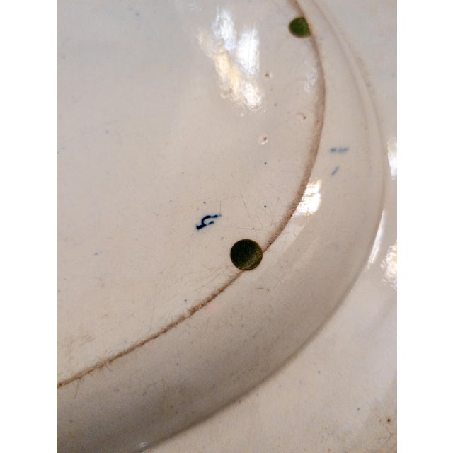 19th Century English Blue and White Staffordshire Chinoiserie Transferware Tray For Sale - Image 11 of 13
