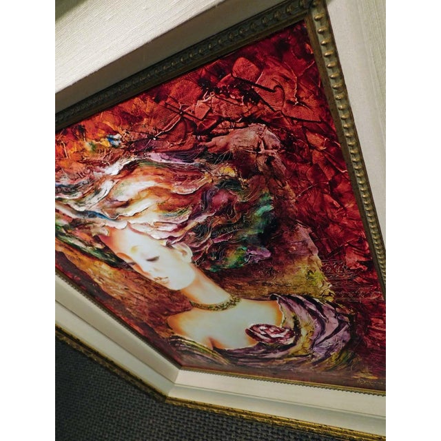 2000 - 2009 Alexandru Darida Original Painting "Florentine Nights" Hand Signed For Sale - Image 5 of 11