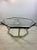 Modern 1970s Milo Baughman Chrome & Glass Octagonal Coffee Table For Sale - Image 3 of 10