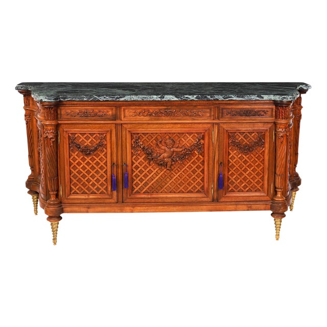 Antique Commode attributed to Maison Grimard, Paris, France, 19th Century For Sale