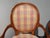 Pair of Vintage Karges French Style Plaid Side Chairs 2of2 For Sale In Los Angeles - Image 6 of 12