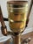 Glass Vintage 1960's Ef & Ef Industries Cat. No. 414 Iridescent Carnival Glass Lamp With Ab Crystals & Original Shade For Sale - Image 7 of 16