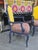 Add a pop of color and character to your space with this vibrant pair of vintage side chairs. Featuring hand-painted...