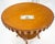 Custom Studio Made Scallop Edge Two Tier Gueridon Lamp Center Side Occasional For Sale - Image 9 of 11