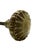 Victorian 1920s Cast Brass Decorative Door Knobs - a Pair For Sale - Image 3 of 5