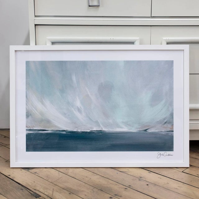 Not Yet Made - Made To Order Afternoon Musings by Julia Contacessi in White Frame, Large For Sale - Image 5 of 5