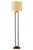 Not Yet Made - Made To Order Italian Mira Floor Lamp in Burnished Metal with Fabric Shade For Sale - Image 5 of 5