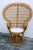 vintage rattan peacock chair W 30 x D 20 x H 56 inches great condition!