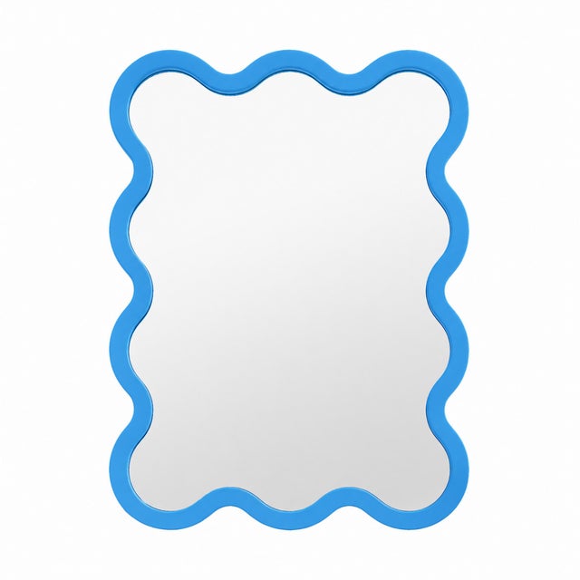 Medium Contemporary Sculptural Wavy Wall Mirror – Hvyli 10 by Oitoproducts For Sale - Image 12 of 17