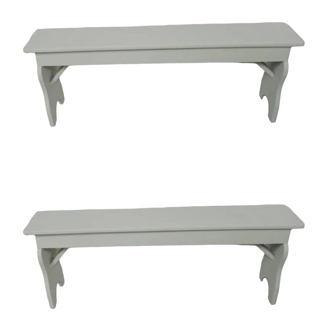 Set of Children's Benches, 1970s For Sale