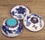 Vintage Cloisonné Enamel Lidded Bowls With Saucers – Floral & Bird Motif - Set of 4 For Sale - Image 18 of 18
