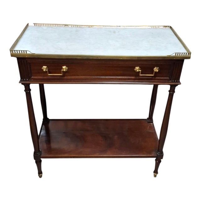 Louis XVI Style Console Table, 1890 For Sale