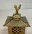 Metal Rare Antique French Pagoda Rooster Banque Coin Still Dime Penny Brass Bank For Sale - Image 7 of 9