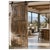 Vintage Hand-Carved Indian Door – Rustic Statement Hinged or Sliding Barn Door Panel 80 For Sale In Orlando - Image 6 of 6