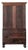 American Classical Empire Figured Mahogany Secretary Bookcase, Circa 1840–1850 For Sale
