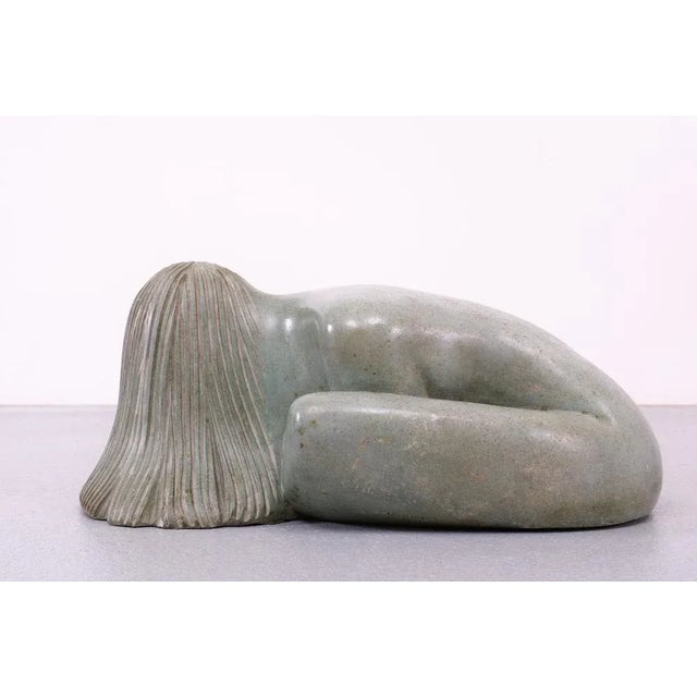 Bather Sculpture by Gregory Mutasa, Zimbabwe, 1990s For Sale - Image 4 of 13