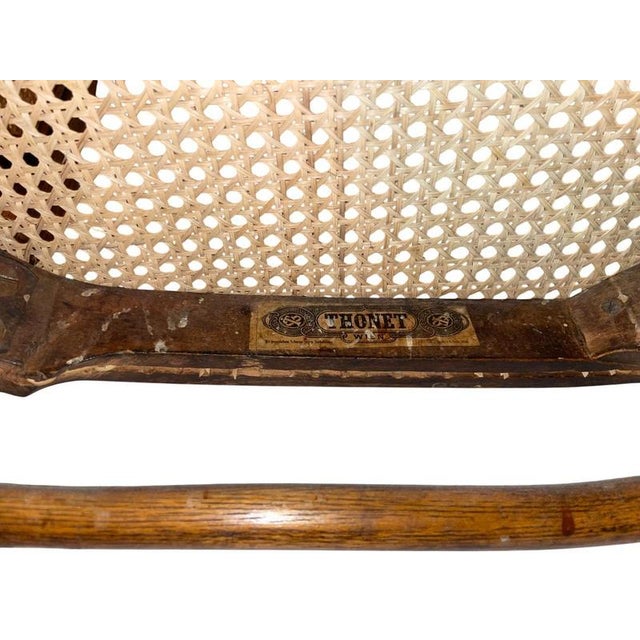 Late 19th Century Rattan Chairs attributed to Michael Thonet for Thonet, 1890s, Set of 2 For Sale - Image 5 of 8