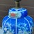 Vintage Petite Chinese Porcelain Ginger Jar Table Lamps in Blue & White Floral Motif - a Pair For Sale In Philadelphia - Image 6 of 12