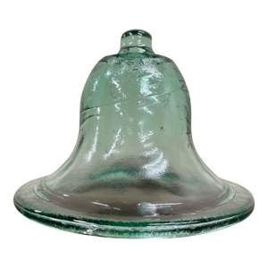 Vintage French Style Aqua Color Glass Garden Cloche