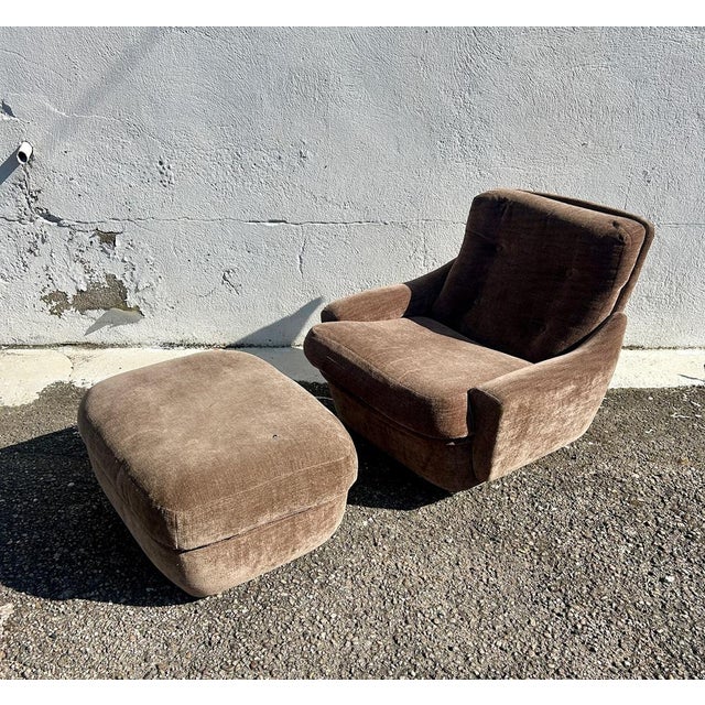 Set of Armchair and Ottoman for Airborne For Sale - Image 17 of 18
