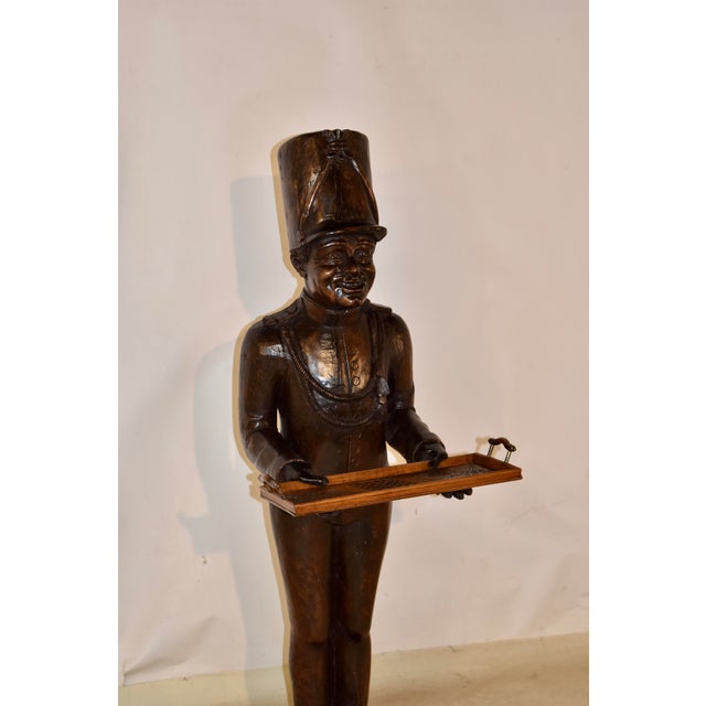 19th Century French Walnut Butler With Tray For Sale - Image 11 of 12